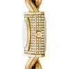 Michael Kors MK Chain Lock Women's Watch, Stainless Steel and Pavé Crystal Watch for Women