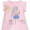 SIKA Girls Set of 3 Pieces Sleeveless T-Shirt&Shorts,Handbag Printed Girl Set of 3 Pieces
