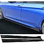 DoCred Universal 2M/78.7'' Side Skirt Extension Splitter fit, Side Skirts Rocker Panels Side Trim Spoiler Extension Lip Bottom Line, Side Skirt Rocker Panel Lip Splitter Diffuser Glossy (Black)