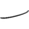 Hyundai verna rear rubber spoiler shiny black 2003 2018, 2725585431060