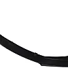 aqxreight Front Bumper Lip, 3 Pieces Gloss Black Front Bumper Lip Splitter Kit Universal High Hardness Front Spoiler Body Kit