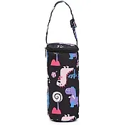 fashion mania Insulated ​Baby Bottle Bags with Carrying Handle Portable Travel Baby Feeding Bottle Bag (Black)