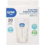 Breastmilk Storage Bags 200 ml,-Pre-Sterilized. (200, 20, Piece)