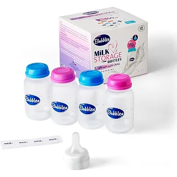 Bubbles Breast Milk Storage Bottles