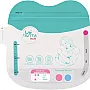Premium Breastmilk Storage Bags 180 ml,-Pre-Sterilized.,Leak proof,Freezer safe,Double zip lock. (180, 18, Piece)
