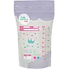 Premium Breastmilk Storage,Bags 210ml,Pre-Sterilized.,Leak proof,Freezer safe,Double zip lock. (210, 25, Piece)