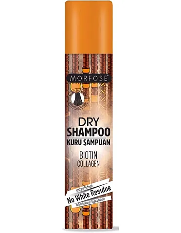 MORFOSE Dry Shampoo Biotin Collagen Rasta & Afro Hair 200ml