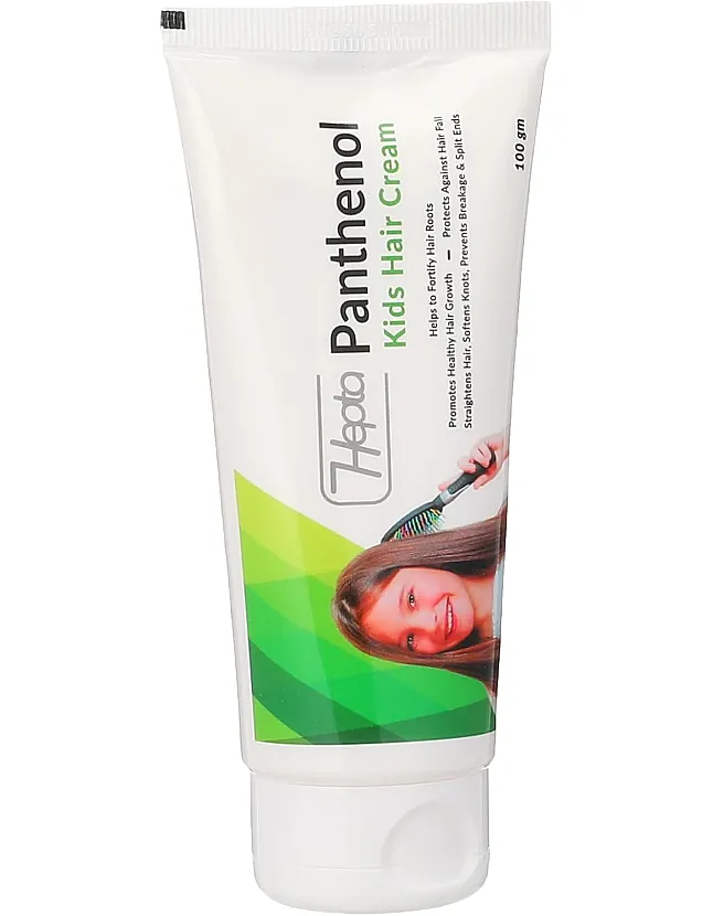 Hepta Panthenol Kids Hair Cream – Nourishing Cream to Reduce Dryness, Strengthen & Keep Children’s Hair Soft and Healthy – 100 gm