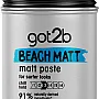 Got2b Beach Matt, Medium Hold, No Stickiness, Matt Texture Hair Paste, 100ml