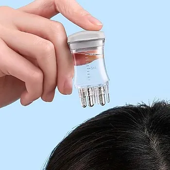 Hair Oil Applicator Comb, Smooth Root Comb Applicator Bottle For Scalp Oil, Anti Hair Loss Lotion Dispenser, Anti-Leak,Scale Control, Salon Care, Oily/Greasy Hair, Transparent 10ml-1P-MULTICOLOR