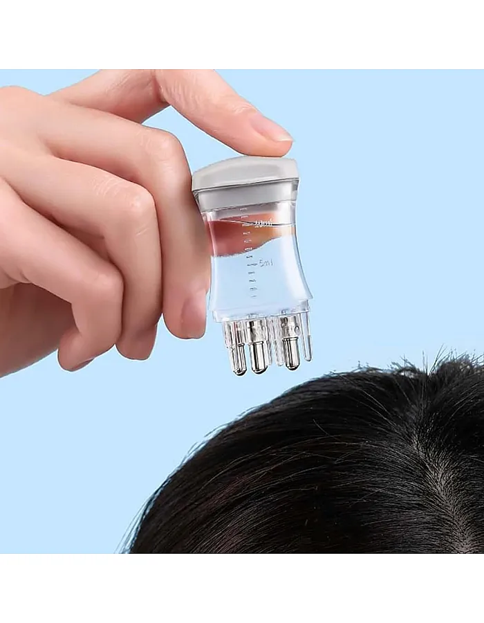 Hair Oil Applicator Comb, Smooth Root Comb Applicator Bottle For Scalp Oil, Anti Hair Loss Lotion Dispenser, Anti-Leak,Scale Control, Salon Care, Oily/Greasy Hair, Transparent 10ml-1P-MULTICOLOR