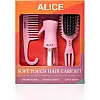 Alice - Hair Care Set, 3 IN 1, Kit Of Shower Comb & Misting Bottle & Curly Brush, For Detangling & Shaping Your Hair, For Wet Hair Styling & Frizz Control, Special Gift