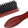 Beard brush with wooden handle, straightens beard and promotes its growth, works with beard oils and balms, for a healthy and stylish beard with you wherever you go