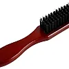 Beard brush with wooden handle, straightens beard and promotes its growth, works with beard oils and balms, for a healthy and stylish beard with you wherever you go