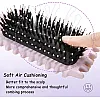 Curly Hair Comb, Curl Defining Brush, Bristle Hair Styling Brush, Detangler For Women, Shaping & Defining Curls(Random color)