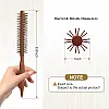 Small Round Hair Brush Mini Round Comb Roller Comb Hair Styling Brush Salon Hairdressing Brush for Thin Hair, Short Hair, Bangs, Beard, Lifting, Curling