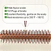 Small Round Hair Brush Mini Round Comb Roller Comb Hair Styling Brush Salon Hairdressing Brush for Thin Hair, Short Hair, Bangs, Beard, Lifting, Curling