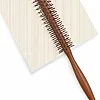 Small Round Hair Brush Mini Round Comb Roller Comb Hair Styling Brush Salon Hairdressing Brush for Thin Hair, Short Hair, Bangs, Beard, Lifting, Curling