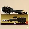 1200W,Hair Dryer Brush, with Black Ion Technology, 1200W,Wide Oval Design 19cm, 3 Heat Settings,360° Airflow, Fast Drying & Styling,Ionic Anti-Frizz Technology.(فرشاه شعر استشوار)