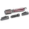 Babyliss AS960E Beliss Blower Brush, Hot Air Styler 1000 Watts, 4 in 1 Multifunctional Hair Styling Tools, for Fast Drying, Straightening, Curling – International Warranty – AS960SDE