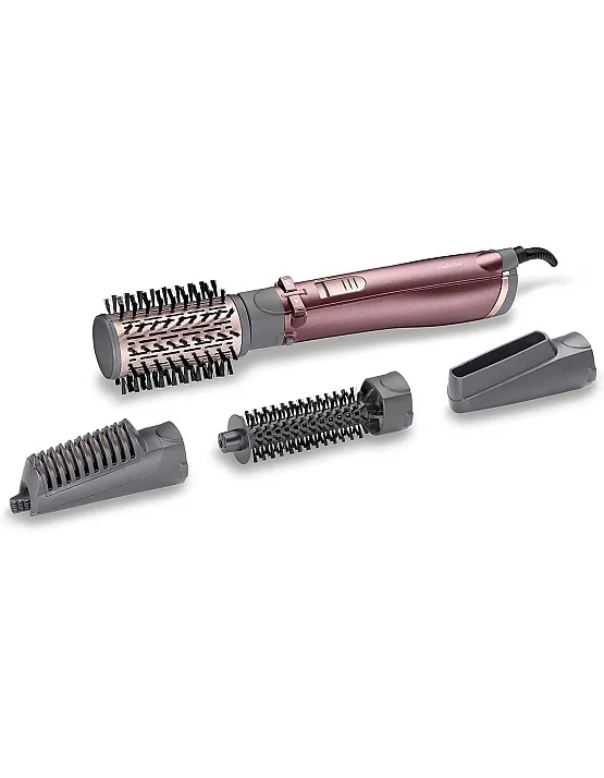 Babyliss AS960E Beliss Blower Brush, Hot Air Styler 1000 Watts, 4 in 1 Multifunctional Hair Styling Tools, for Fast Drying, Straightening, Curling – International Warranty – AS960SDE