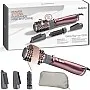 Babyliss AS960E Beliss Blower Brush, Hot Air Styler 1000 Watts, 4 in 1 Multifunctional Hair Styling Tools, for Fast Drying, Straightening, Curling – International Warranty – AS960SDE