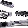 Babyliss Hair Styler Rotating Brush with Attachments, 1000 Watt, Silver/Black - 2735E - Hair Stylers