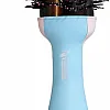 فرشاة مجفف شعر طراز MO-7169 بقدرة 2400 وات، مجفف هواء ساخن على شكل مشط متعدد الوظائف بطلاء سيراميك معزز بالكيراتين والأيونات، سلك دوار 360 درجة،
