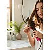 Hair Dryer Brush with Black Ion Technology, 1000W,Wide Oval Design 19cm, 3 Heat Settings,360° Airflow Hot Air Brush for Fast Drying & Styling,Ionic Anti-Frizz Technology.