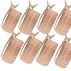 8pcs Self Grip Rollers Salon Hair Dressing Curlers Hair Rollers Self+8 CLIPS adhesive Plastic Hair Curlers DIY Curly Curlers Hairstyle Tools 3.5 cm (MULTICOLOR)