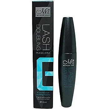 DOUBLE Lash Mascara, Waterproof Long Lasting Mascara Black Volume and Length Natural, Exquisitely Full, Lengthening Thickening Softer Fuller Lashes Amplify Smudge-Proof Eyelash Mascaras 12g