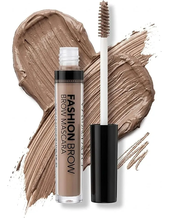 Eyebrow Mascara - Long-Lasting, Volumizing Brow Gel, Eyebrow Filling, Defining, & Shaping, Natural-Looking Fuller Brows, Lamination Effect Brown