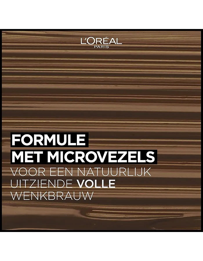 L’Oréal Paris Brow Artist Eyebrow Gel, Plump and Set, 105 Brunette, 0.1 kg