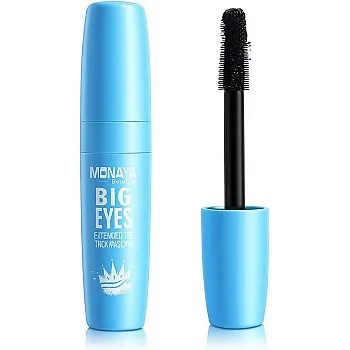 Monaya M009 Big Eyes Extended The Thick Mascara,PROFESSIONAL MAKEUP Volumizing, Lengthening, & Defining-Black
