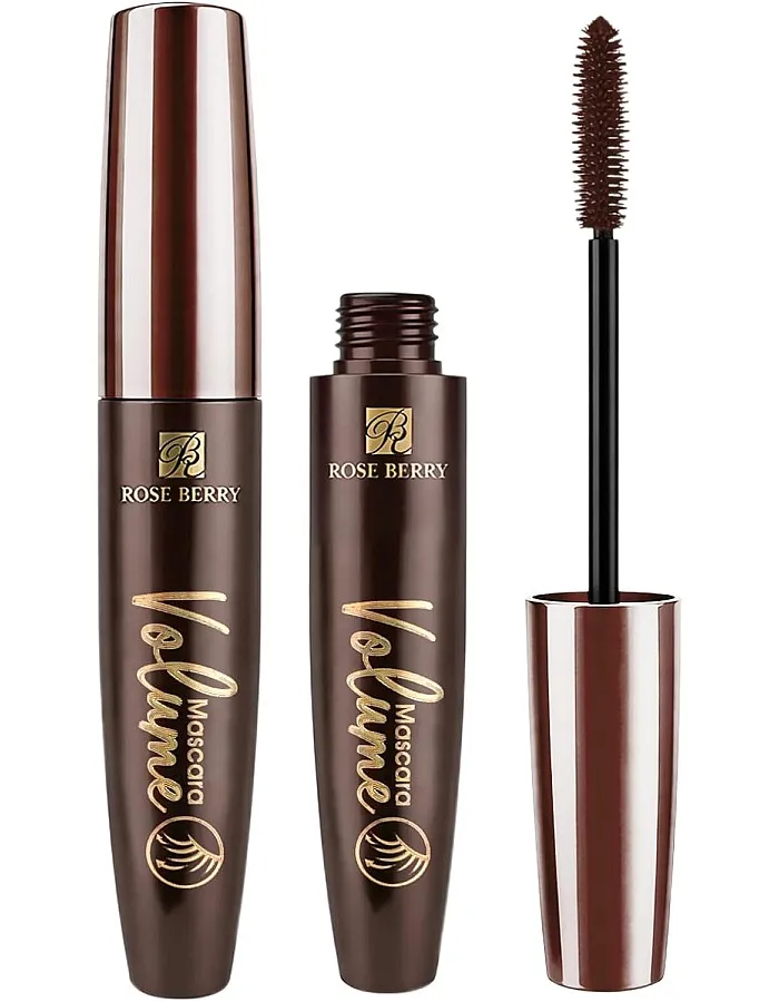 Rose Bery - Mascara, Volume False Lash, Effect Mascara, Extra Length & Thickening Effect, 10 ML, Model - RB-MA1026 (Brown)