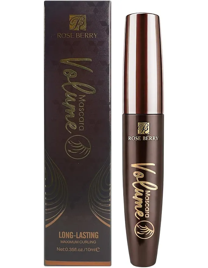 Rose Bery - Mascara, Volume False Lash, Effect Mascara, Extra Length & Thickening Effect, 10 ML, Model - RB-MA1026 (Brown)