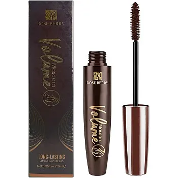 Rose Bery - Mascara, Volume False Lash, Effect Mascara, Extra Length & Thickening Effect, 10 ML, Model - RB-MA1026 (Brown)