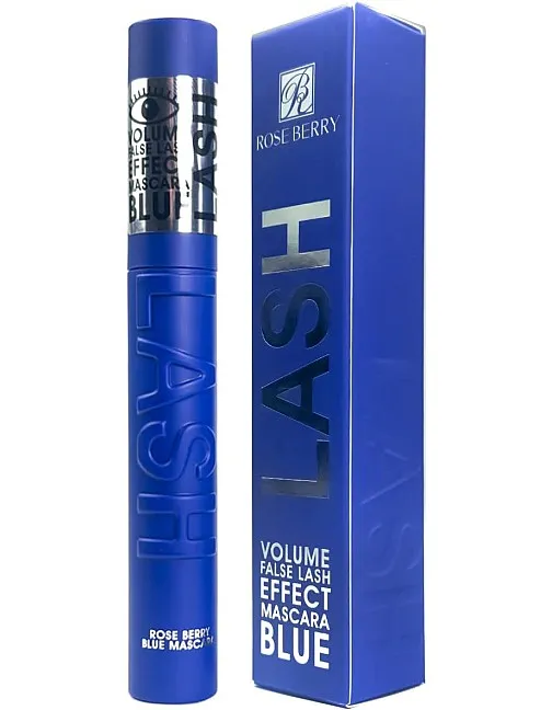Rose Bery - Mascara, Volume False Lash, Effect Mascara, Extra Length & Thickening Effect, 14 ML, Model - RMS-2007 (Blue)