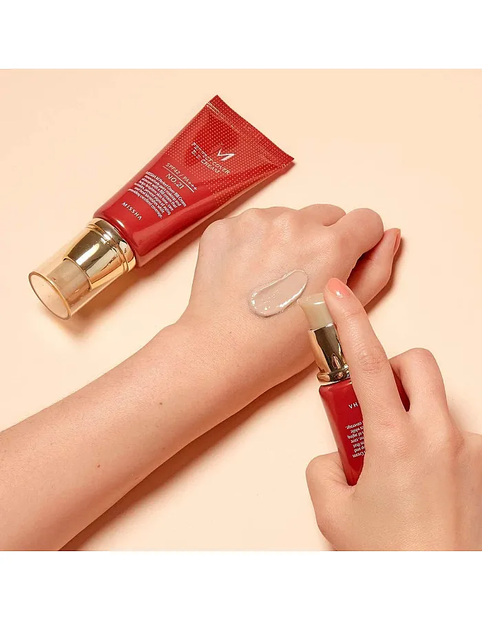 MISSHA - Perfect Cover BB Cream EX SPF42 PA+++ 20ml | Perfect Coverage | Sun Protection SPF 42 | Light Formula, Shade No.25 Warm Beige, 10 g