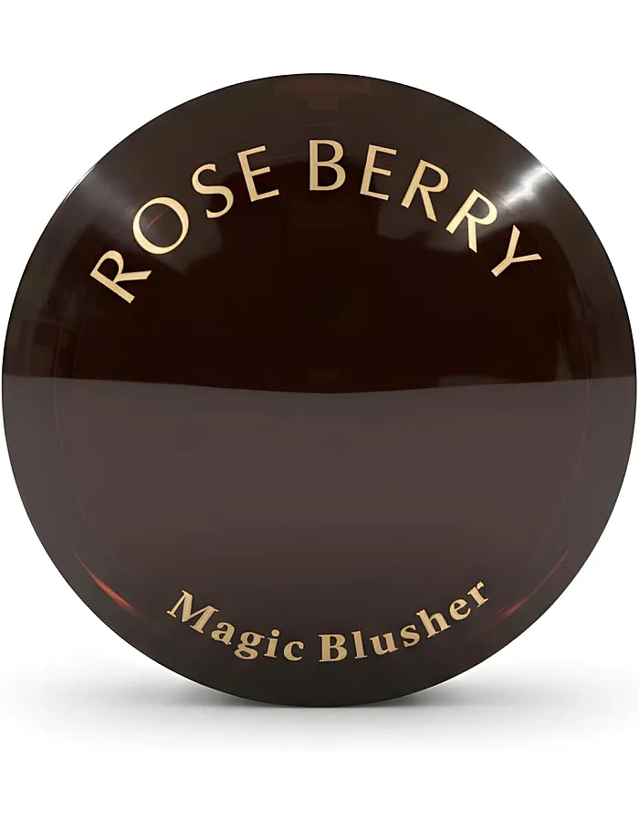 Rose Berry Magic Blusher Colour Changing, Compact Blush with Mirror, 01 Pink