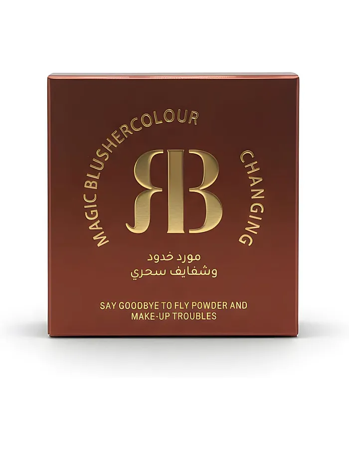 Rose Berry Magic Blusher Colour Changing, Compact Blush with Mirror, 01 Pink