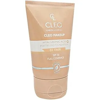 Cleo Hyaluronic Acid Mattifying Foundation Fair 01-30 Ml