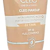 Cleo Hyaluronic Acid Mattifying Foundation Fair 01-30 Ml