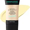Monaya F003 Perfect Matte Liquid Foundation – Full Coverage, Waterproof, Long-Lasting, Affordable Makeup, Oil-Free, Concealer Effect (F305)