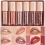 Beauty beast Moisturizing Lipgloss Set 6PCS Smooth Hydrating Lip Gloss Neutral Nude Nourishing Glossy Lipgloss for Women and Girls (MZ-CC6SETB-BB, Compact)