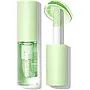 SHEGLAM Makeup - Jelly Wow Hydrating Lip Oil - Long-wearing moisturizing, non-sticky Plumping Lip Gloss with Sponge Tip Applicator (Green Apple Envy)