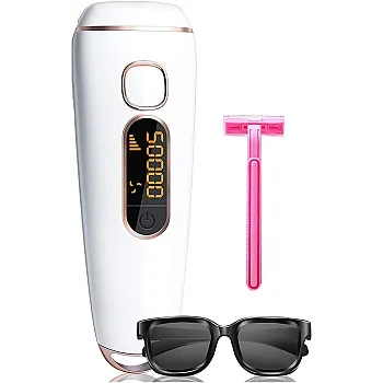 Arabest IPL Cordless Laser Hair Remover Device,999 Flashes Device Light Pulses Painless Permanent Hair Remover for Women Men for Armpits, Face, Bikini, Arms, Legs, Use at Home