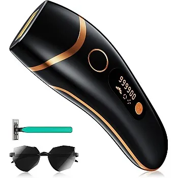 Laser Hair Removal Device for Women and Men, Permanent IPL Hair Removal Device for Full Body Hair Removal Fast Up to 15 Minutes