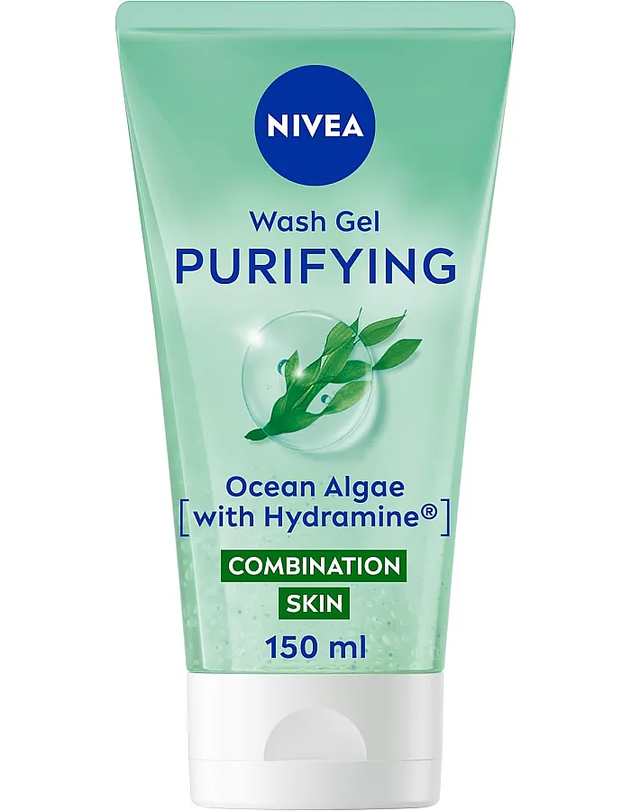 NIVEA Face Wash Cleanser, Purifying Cleansing, Combination Skin, 150ml