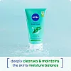 NIVEA Face Wash Cleanser, Purifying Cleansing, Combination Skin, 150ml